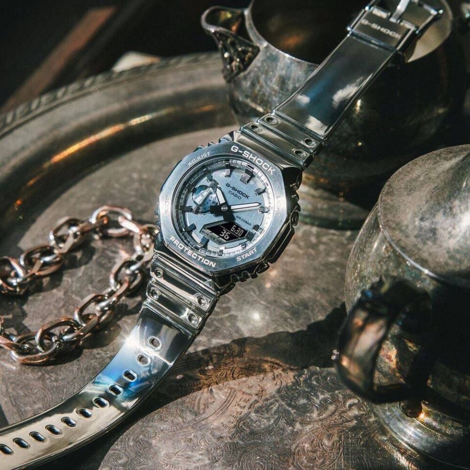 CASIO GM-2100YM-8ADR Analog & Dijital ERKEK KOL SAATİ