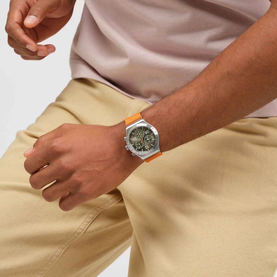 SWATCH YVS101 Quartz ERKEK KOL SAATİ