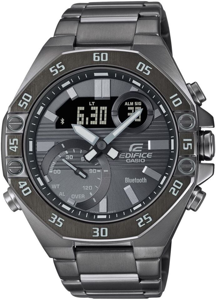 CASIO ECB-10DC-1BDF Analog & Dijital ERKEK KOL SAATİ