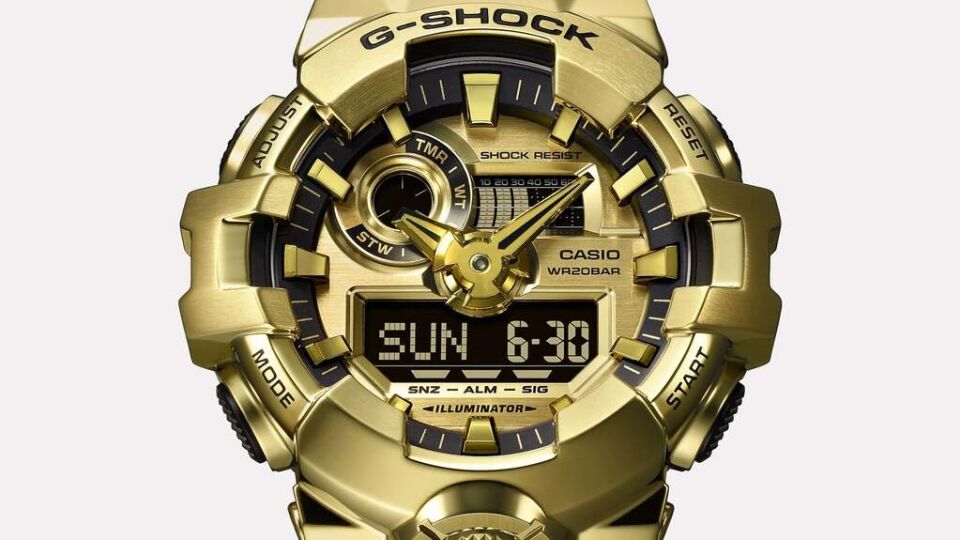 CASIO GM-700G-9ADR Analog & Dijital ERKEK KOL SAATİ