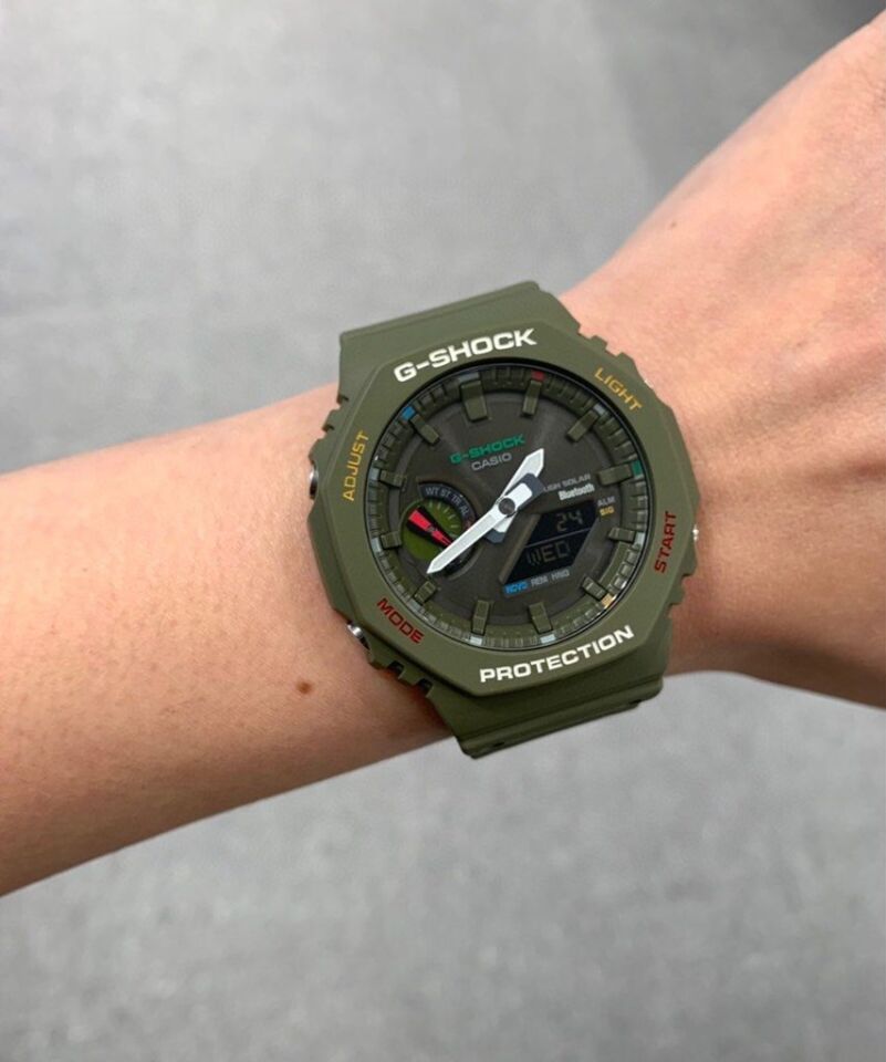 CASIO GA-B2100FC-3ADR Analog & Dijital ERKEK KOL SAATİ