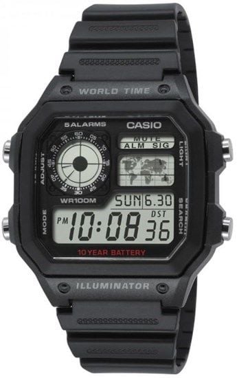 CASIO AE-1200WH-1AVDF Quartz ERKEK KOL SAATİ