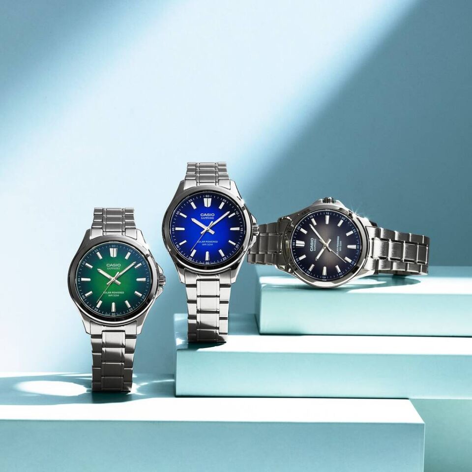 CASIO MTS-RS100D-2AVDF Solar ERKEK KOL SAATİ