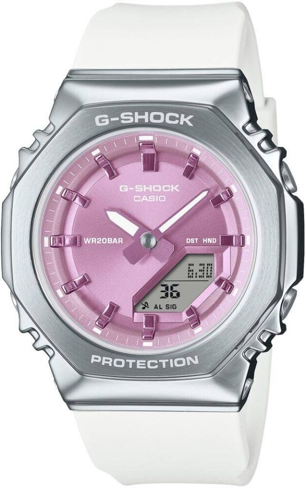 CASIO GM-S2110-7A6DR Analog & Dijital KADIN / KIZ KOL SAATİ