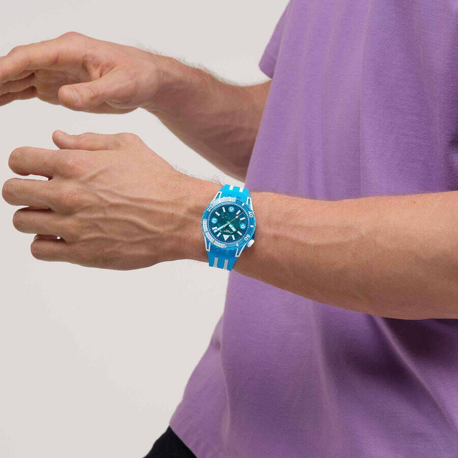 SWATCH SSCU09S100 Quartz UNİSEX KOL SAATİ