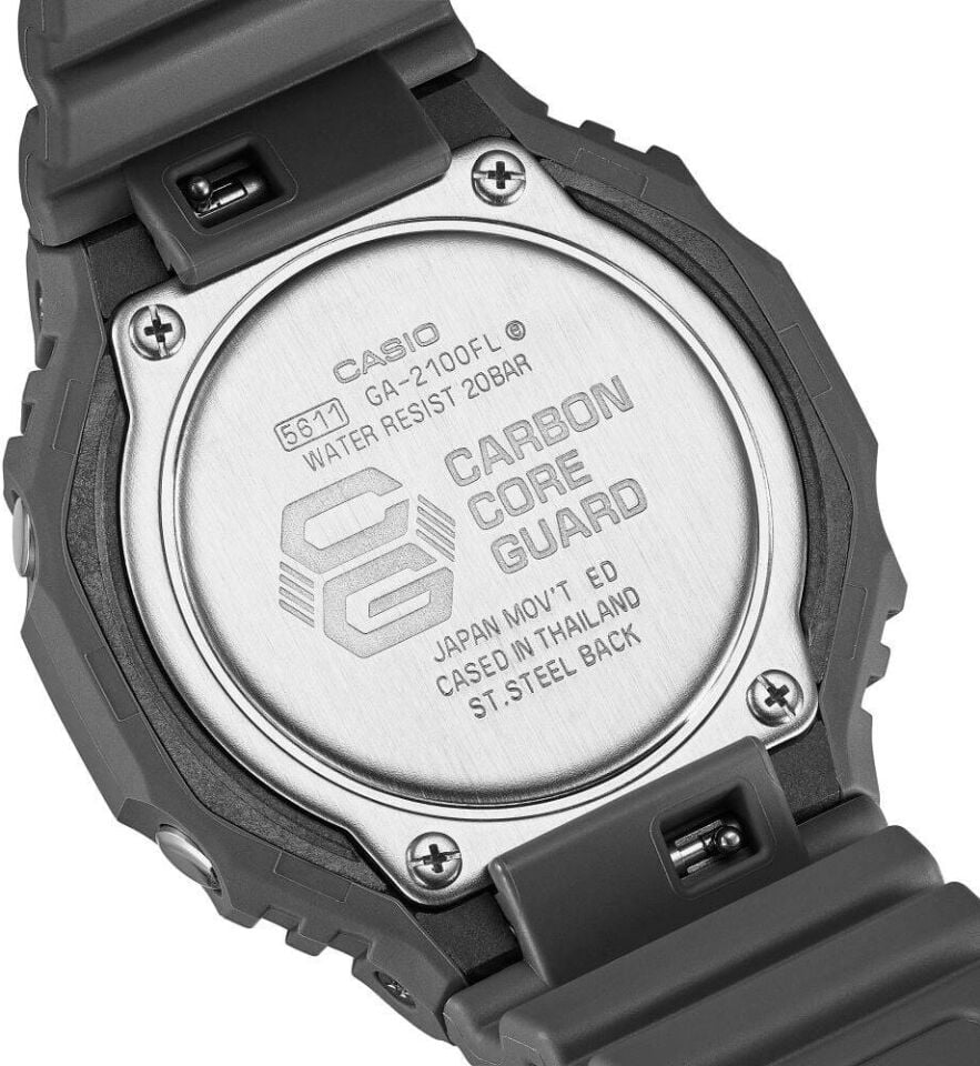 CASIO GA-2100FL-8ADR Analog & Dijital ERKEK KOL SAATİ
