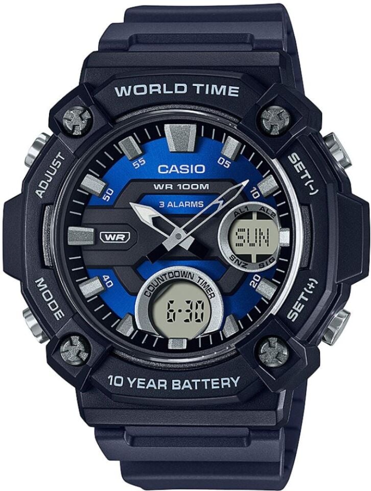 CASIO AEQ-120W-2AVDF Solar ERKEK KOL SAATİ