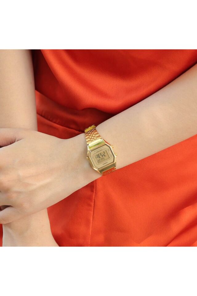 CASIO LA680WGA-9DF Analog & Dijital KADIN / KIZ KOL SAATİ