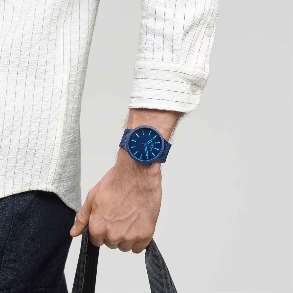 SWATCH SB05N113 Quartz ERKEK KOL SAATİ