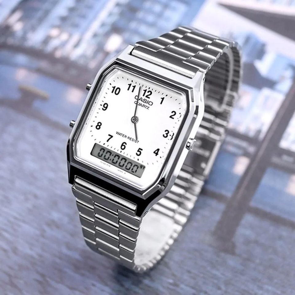 CASIO AQ-230A-7BMQ Analog & Dijital ERKEK KOL SAATİ
