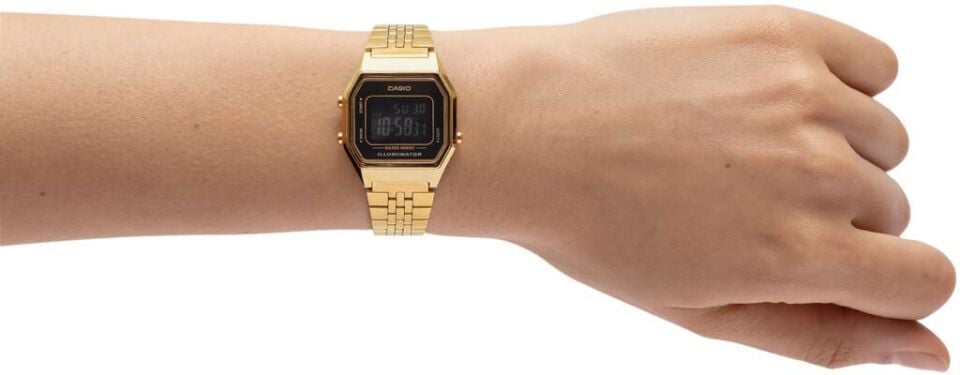 CASIO LA680WGA-1BDF Quartz KADIN / KIZ KOL SAATİ