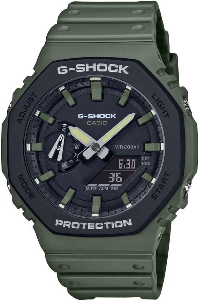 CASIO GA-2110SU-3ADR Analog & Dijital ERKEK KOL SAATİ