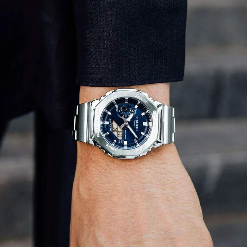 CASIO GM-2110D-2BDR Quartz ERKEK KOL SAATİ